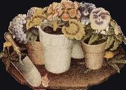 Grant Wood Cultivation of Flower Sweden oil painting artist